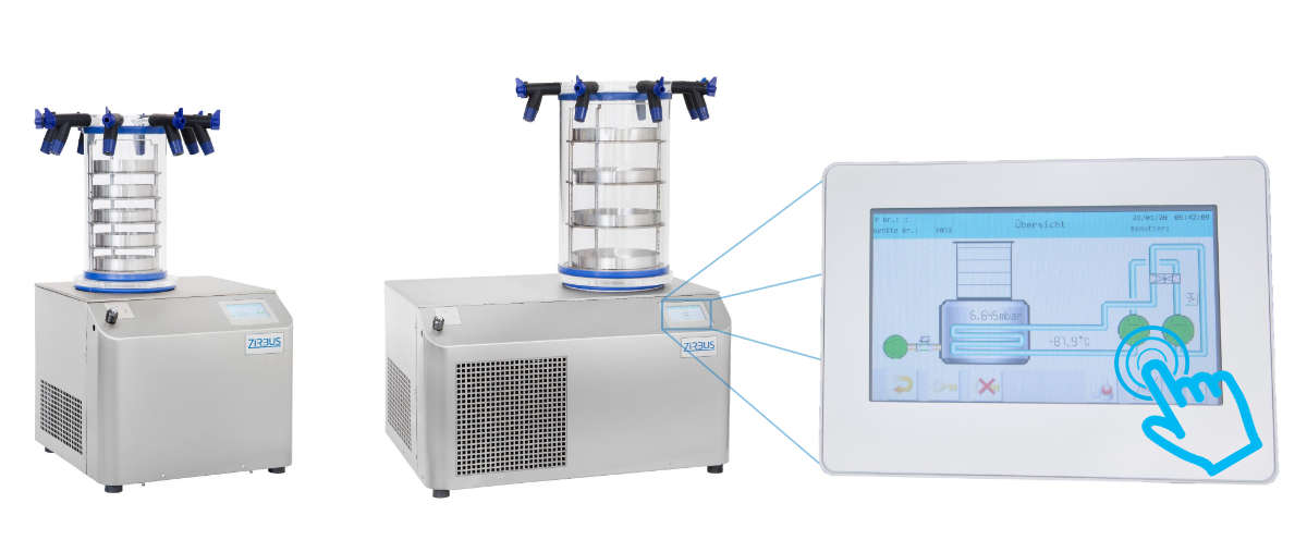 Laboratory freeze dryer - Made in Germany