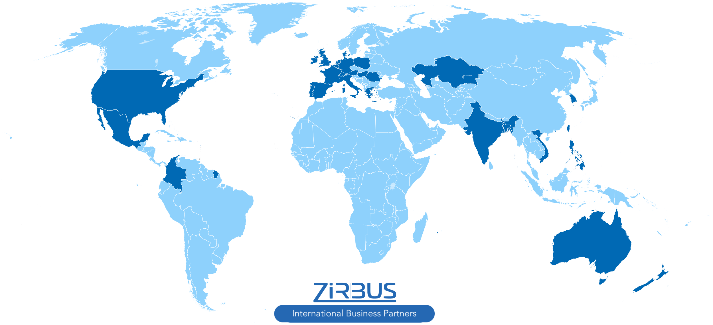 Zirbus Internationale Vertreter // English
